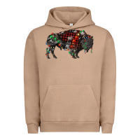 Pigment Burro christmas bison Urban Hoodie - RanaPortraitStore