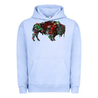 Pigment Grape Ice christmas bison Urban Hoodie - RanaPortraitStore