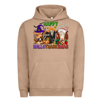 Pigment Burro happy hallothanksmas with cow Urban Hoodie - texasbilliewilder