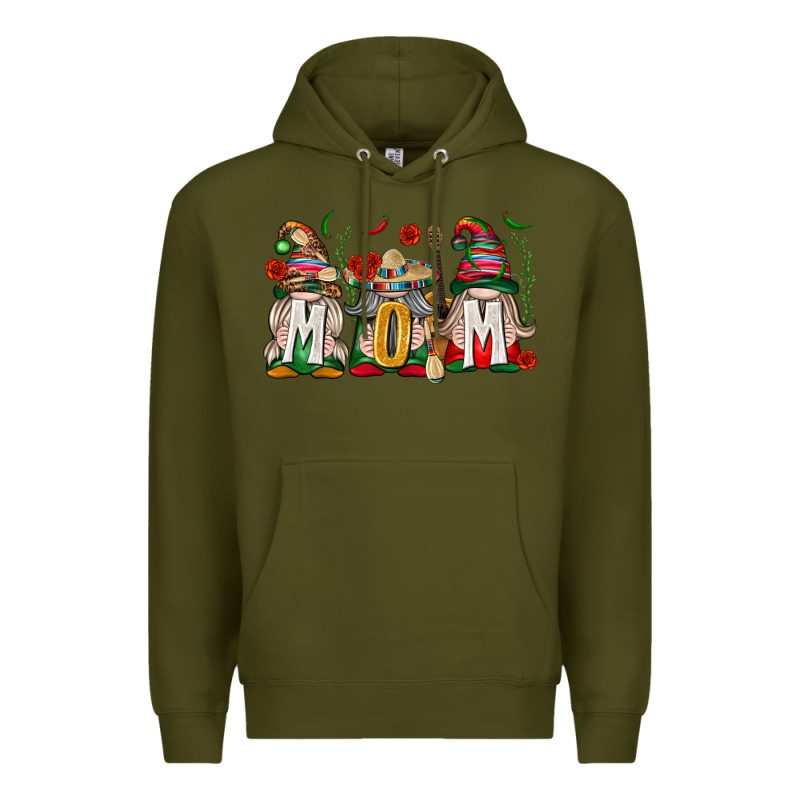 Mexican Mom Gnome Premium Hoodie by texasbilliewilder | Teevron