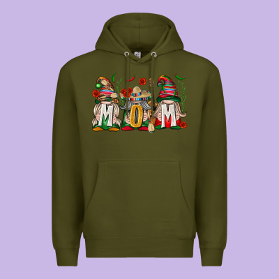 Mexican Mom Gnome Premium Hoodie Designed By Texasbilliewilder
