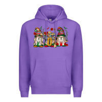 Purple Mexican Mom Gnome Premium Hoodie - texasbilliewilder