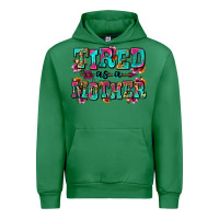 Emerald tired as a mother Urban Hoodie - Zillion Design Studio
