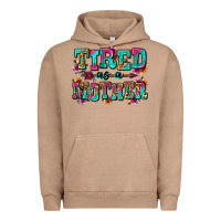 Pigment Burro tired as a mother Urban Hoodie - Zillion Design Studio
