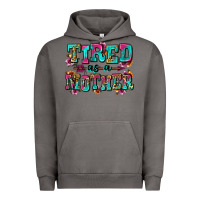 Pigment Tornado tired as a mother Urban Hoodie - Zillion Design Studio