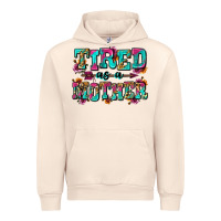 Sandshell tired as a mother Urban Hoodie - Zillion Design Studio