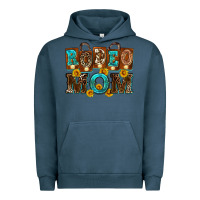 Pigment Midnight Navy rodeo mom Urban Hoodie - Zillion Design Studio