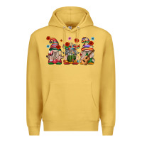 Antique Gold Mexican Gnomes Premium Hoodie - texasbilliewilder