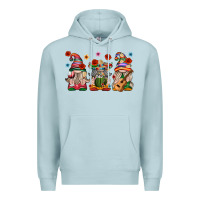 Blue Mist Mexican Gnomes Premium Hoodie - texasbilliewilder