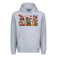 Heather Grey Mexican Gnomes Premium Hoodie - texasbilliewilder