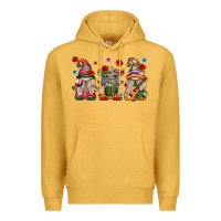 Mustard Mexican Gnomes Premium Hoodie - texasbilliewilder