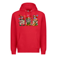 Red Mexican Gnomes Premium Hoodie - texasbilliewilder