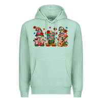 Seafoam Mexican Gnomes Premium Hoodie - texasbilliewilder