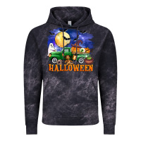 Cloud Black halloween truck Vintage Hoodie - AdoDesignShop