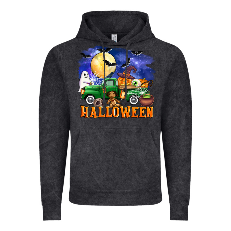 Halloween Truck Vintage Hoodie by AdoDesignShop | Teevron