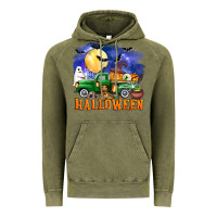 Vintage Olive halloween truck Vintage Hoodie - AdoDesignShop