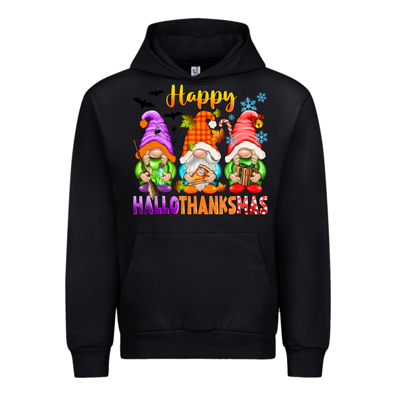 Happy Hallothanksmas Gnomes Urban Hoodie by texasbilliewilder | Teevron