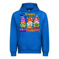 Cobalt happy hallothanksmas gnomes Urban Hoodie - texasbilliewilder