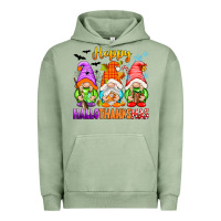 Pigment Oil Green happy hallothanksmas gnomes Urban Hoodie - texasbilliewilder
