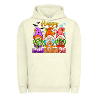 Pigment Pistachio happy hallothanksmas gnomes Urban Hoodie - texasbilliewilder