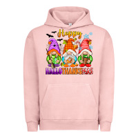 Pigment Salmon happy hallothanksmas gnomes Urban Hoodie - texasbilliewilder