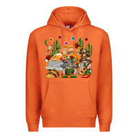Carrot Mexican Gnome Truck Premium Hoodie - texasbilliewilder