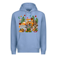 Colony Blue Mexican Gnome Truck Premium Hoodie - texasbilliewilder
