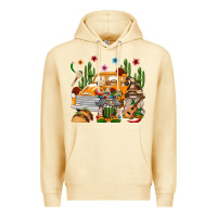 Pina Colada Mexican Gnome Truck Premium Hoodie - texasbilliewilder