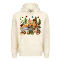 Tofu Mexican Gnome Truck Premium Hoodie - texasbilliewilder