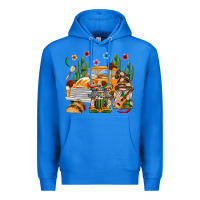 True Royal Mexican Gnome Truck Premium Hoodie - texasbilliewilder