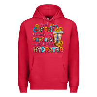 Cardinal iced coffee because my sarcasm needs to stay hydra Premium Hoodie - Zillion Design Studio