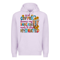 Lilac iced coffee because my sarcasm needs to stay hydra Premium Hoodie - Zillion Design Studio