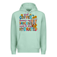 Seafoam iced coffee because my sarcasm needs to stay hydra Premium Hoodie - Zillion Design Studio