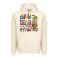 Tofu iced coffee because my sarcasm needs to stay hydra Premium Hoodie - Zillion Design Studio