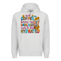 Dove Grey iced coffee because my sarcasm needs to stay hydra Premium Hoodie - Zillion Design Studio
