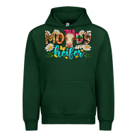 Forest Green moody heifer Urban Hoodie - Zillion Design Studio
