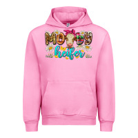 Fuchsia Pink moody heifer Urban Hoodie - Zillion Design Studio