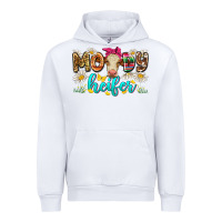 White moody heifer Urban Hoodie - Zillion Design Studio