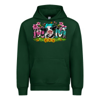 Forest Green mom with cow Urban Hoodie - Zillion Design Studio