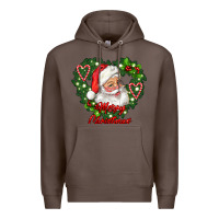 Coffee merry christmas santa Premium Hoodie - RanaPortraitStore