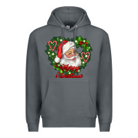 Rock merry christmas santa Premium Hoodie - RanaPortraitStore