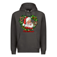 Smoke merry christmas santa Premium Hoodie - RanaPortraitStore
