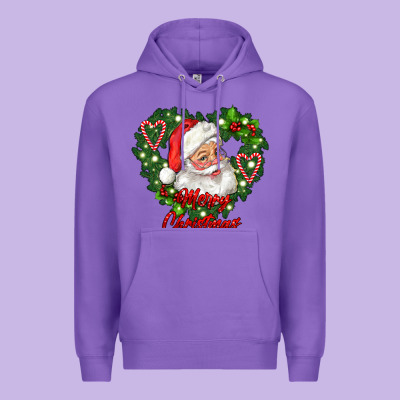 Merry Christmas Santa Premium Hoodie Designed By Ranaportraitstore