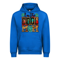 Cobalt i'm the cool mom Urban Hoodie - Zillion Design Studio
