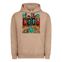 Pigment Burro i'm the cool mom Urban Hoodie - Zillion Design Studio