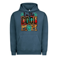 Pigment Midnight Navy i'm the cool mom Urban Hoodie - Zillion Design Studio