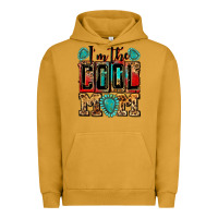 Pigment Peanut Butter i'm the cool mom Urban Hoodie - Zillion Design Studio