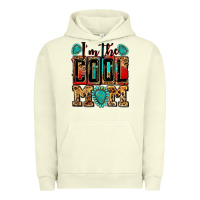Pigment Pistachio i'm the cool mom Urban Hoodie - Zillion Design Studio