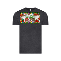 Vintage Black Christmas Santa's Helper Vintage Tee - Artiststas