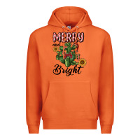 Carrot merry and bright with cactus Premium Hoodie - RanaPortraitStore